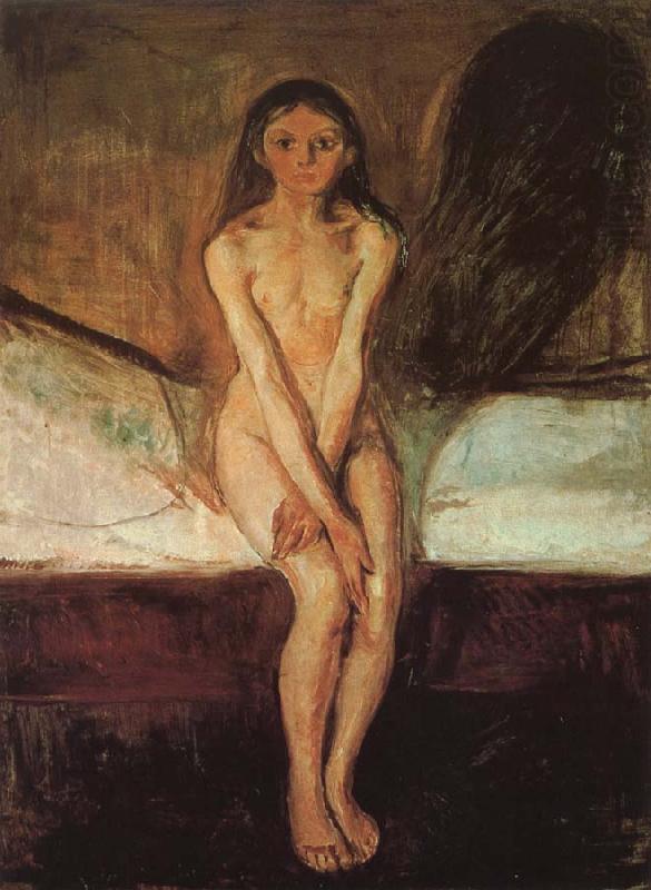 Edvard Munch Pubescent china oil painting image